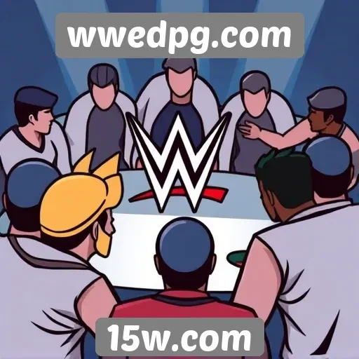 A comunidade de jogadores no site wwedpg.com